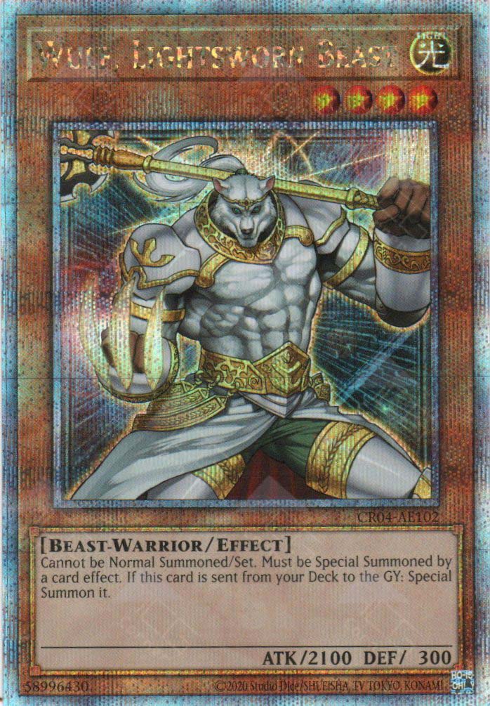 CR04-AE102 Wulf, Lightsworn Beast (QCSR)  TCG Corner