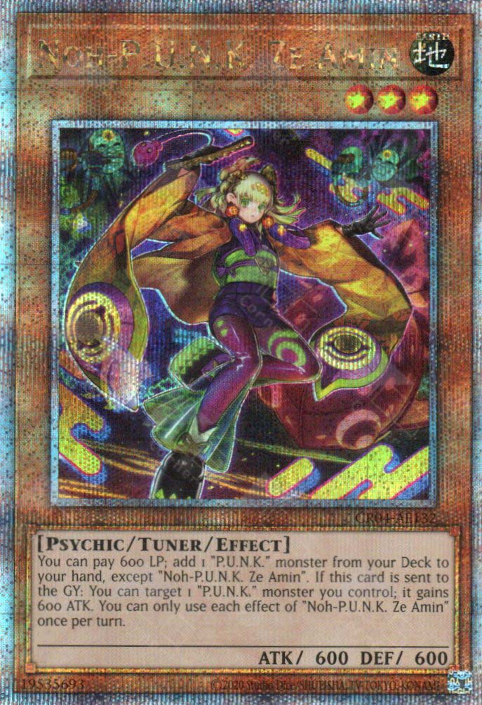 CR04-AE132 Noh-P.U.N.K. Ze Amin (QCSR) – TCG Corner