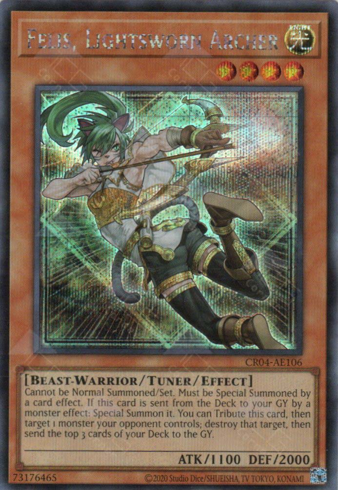CR04-AE106 Felis, Lightsworn Archer (SER) CR04-AE106 Felis, Lightsworn Archer (SER)