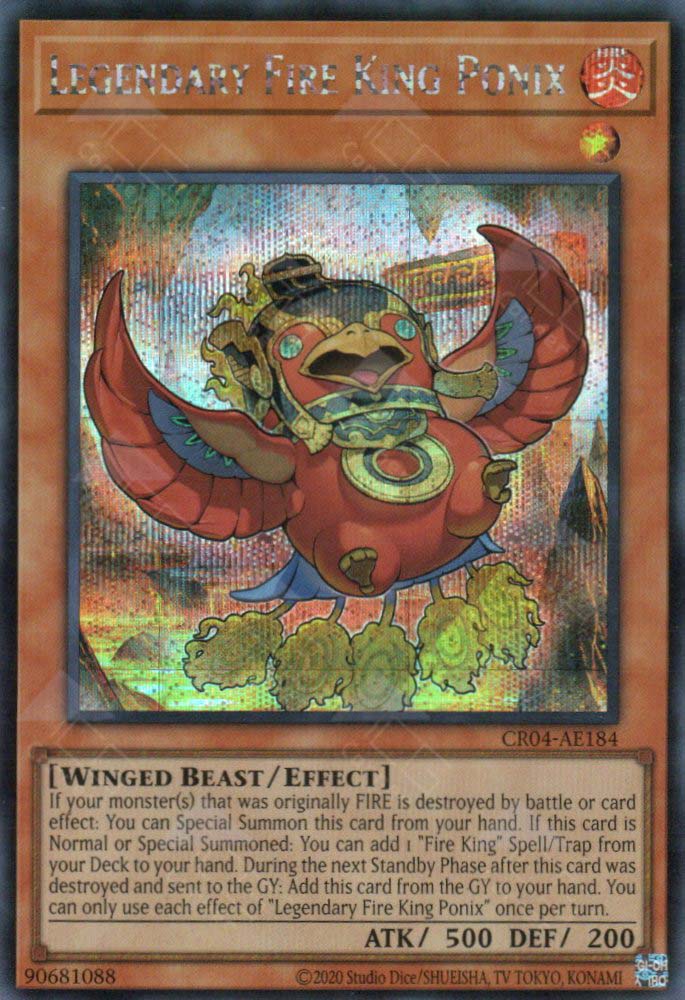 fire king cards yugioh How Kings are Helping Me Learn Competitive Play in Yu-Gi-Oh! Master Duel! WCRobinson except Fire King Avatar Arvata CR04-AE184 Legendary Fire King Ponix