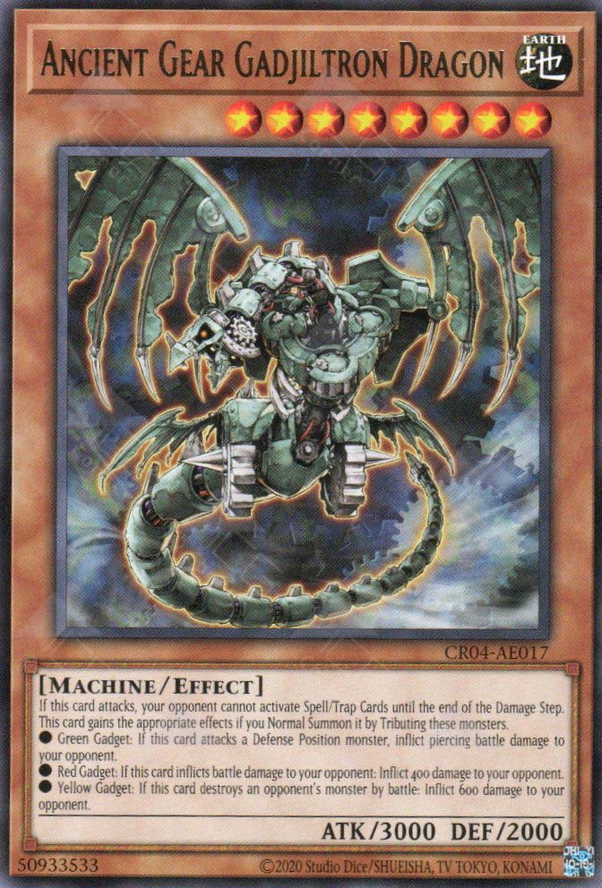 ancient gear yugioh cards CR04-AE021 Ancient Gear Explosive (N) – TCG Corner