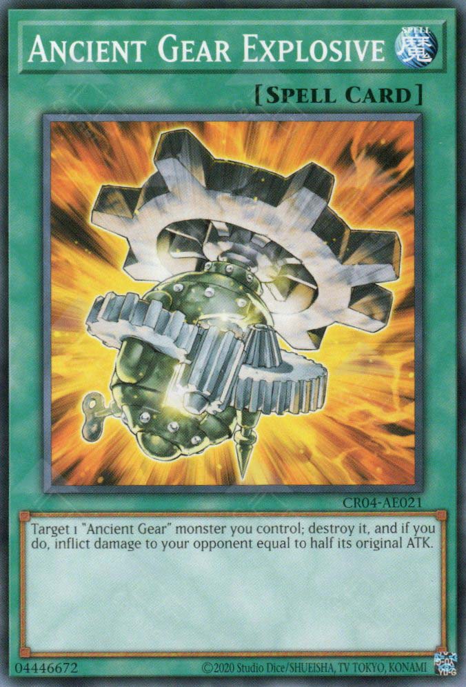 YuGiOh Structure Deck: Machine Re-Volt Common Ancient Gear Explosive SD10-EN019 YuGiOh Structure Deck: Machine Re-Volt Common Ancient Gear Explosive SD10-EN019