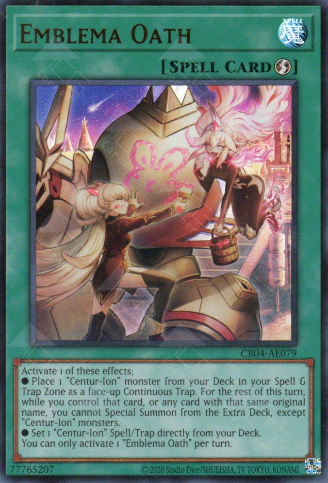 CR04-AE079 Emblema Oath (UR) – TCG Corner