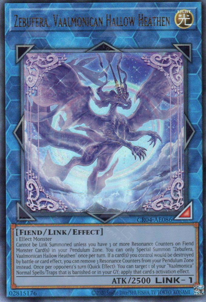 CR04-AE086 Zebufera, Vaalmonican Hallow Heathen (UL) – TCG Corner