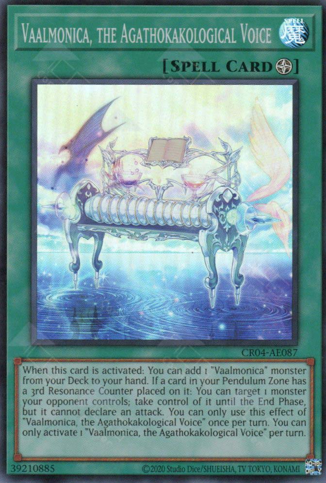 CR04-AE087 Vaalmonica, the Agathokakological Voice (SR) – TCG Corner
