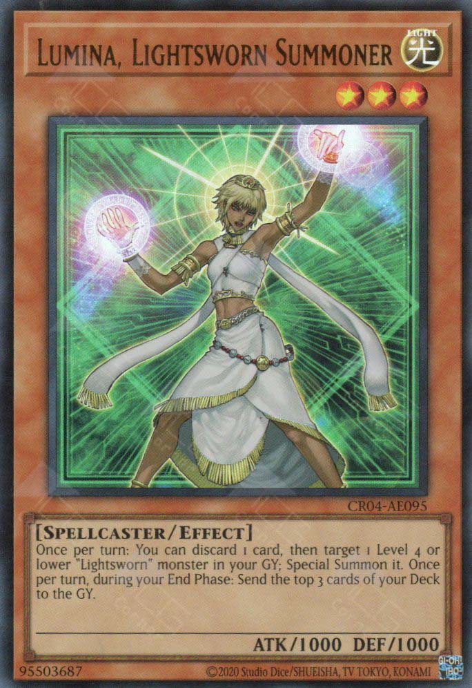 YuGiOh GX Legendary Collection 2 Ultra Rare Lumina, Lightsworn Summoner LCGX-EN247 YuGiOh GX Legendary Collection 2 Ultra Rare Lumina, Lightsworn Summoner LCGX-EN247