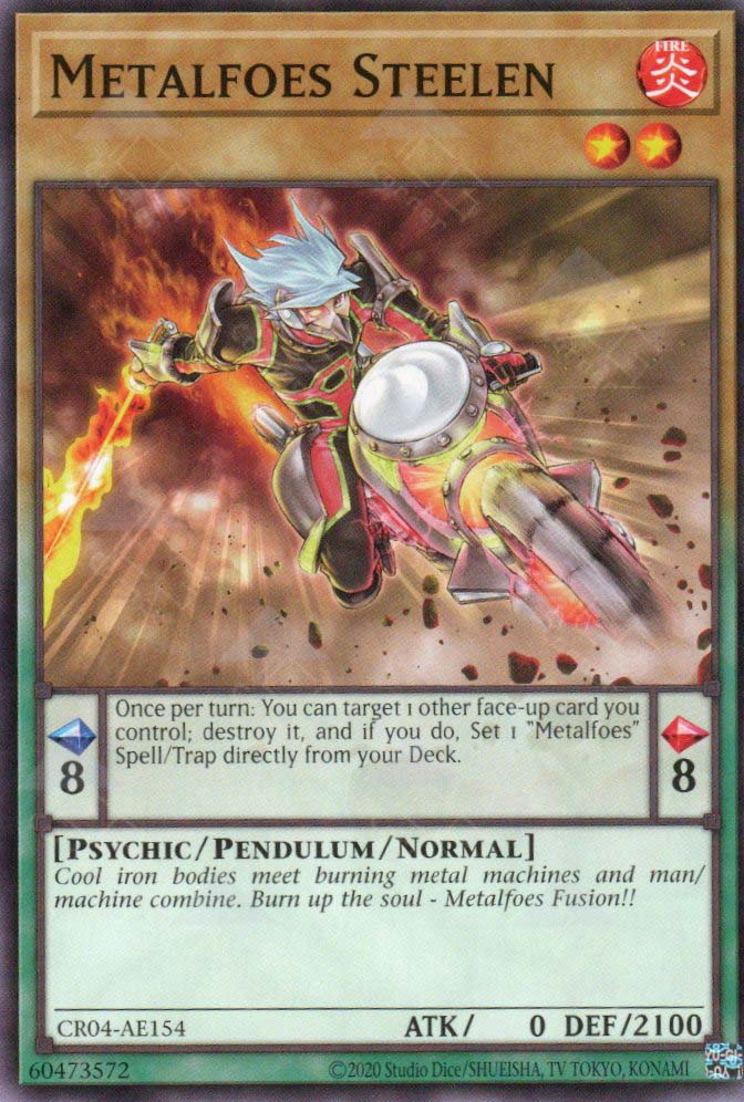 CR04-AE154 Metalfoes Steelen (N) CR04-AE154 Metalfoes Steelen (N)