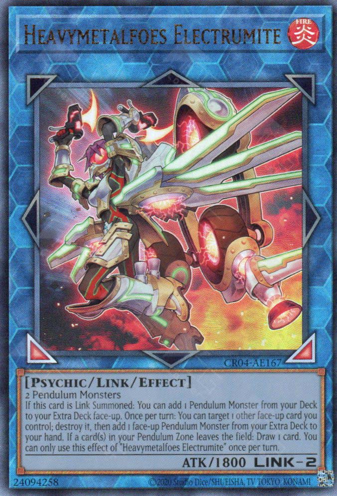 yugioh metalfoes deck CR04-AE167 Heavymetalfoes Electrumite (UL) – TCG Corner