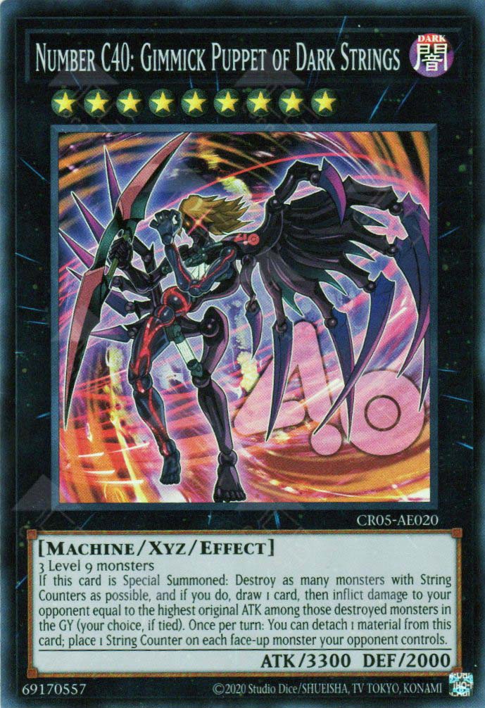 CR05-AE020 Number C40: Gimmick Puppet of Dark Strings (SR) TCG Corner CR05-AE020 Number C40: Gimmick Puppet of Dark Strings (SR) TCG Corner