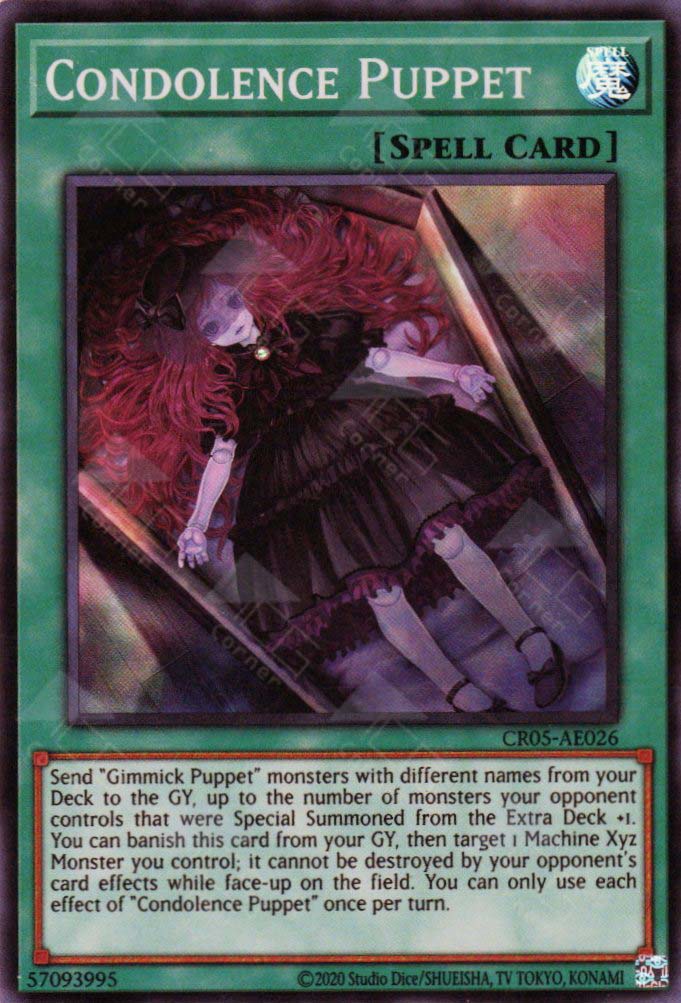 CR05-AE026 Condolence Puppet (SR) TCG Corner CR05-AE026 Condolence Puppet (SR) TCG Corner