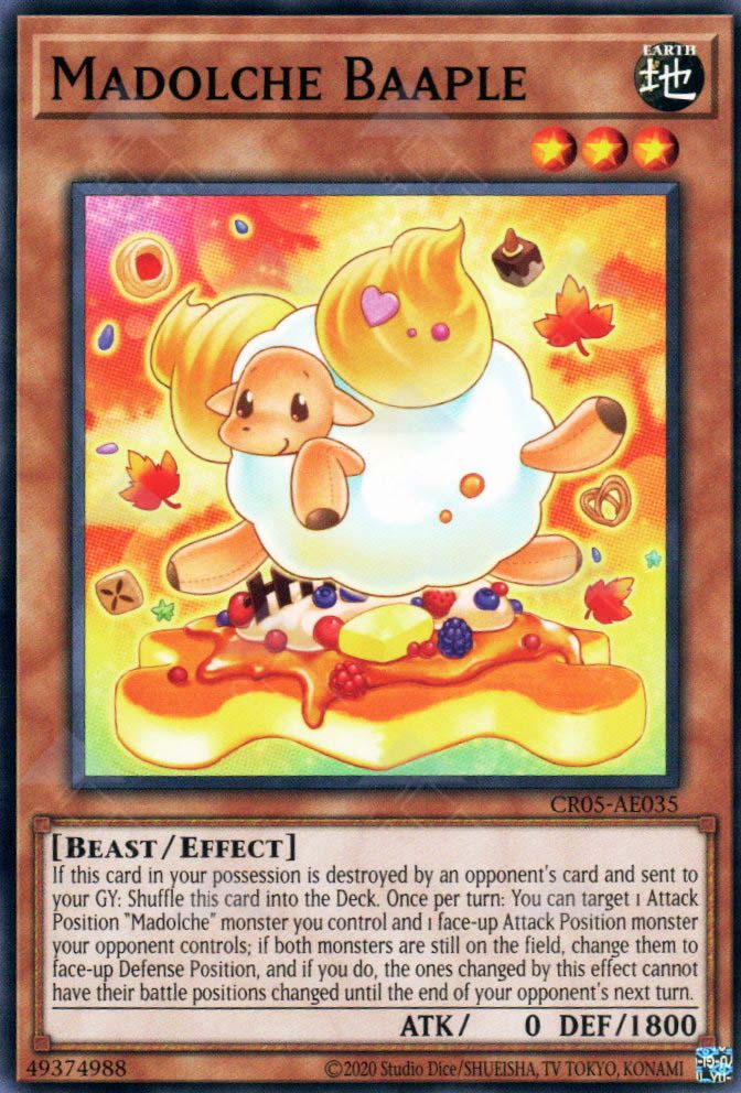 CR05-AE035 Madolche Baaple (N) – TCG Corner