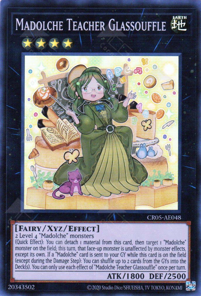CR05-AE048 Madolche Teacher Glassouffle (SR) – TCG Corner