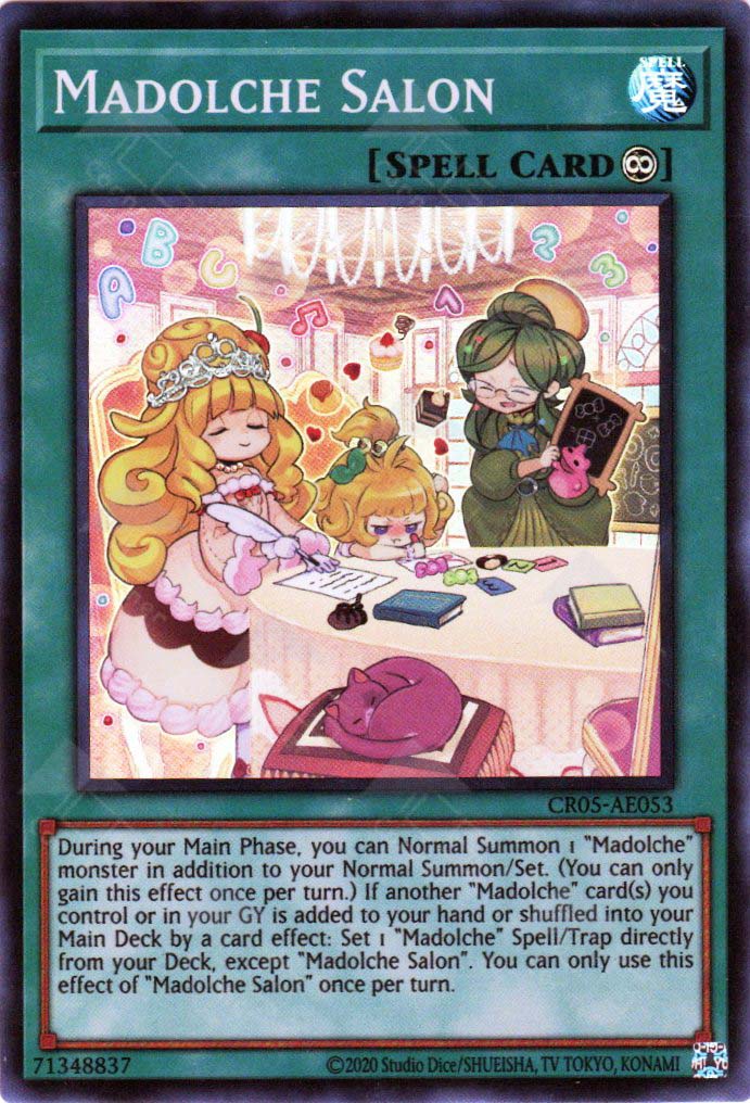 CR05-AE053 Madolche Salon (SR) CR05-AE053 Madolche Salon (SR)