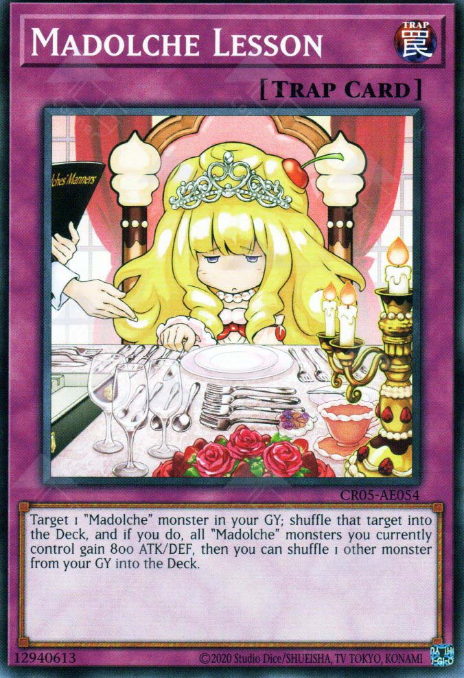 CR05-AE054 Madolche Lesson (N) – TCG Corner