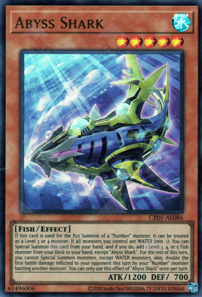 CR05-AE086 Abyss Shark (UR) TCG Corner CR05-AE086 Abyss Shark (UR) TCG Corner