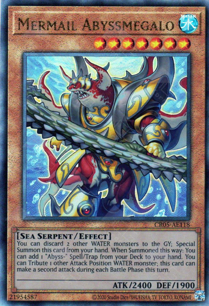 CR05-AE118 Mermail Abyssmegalo (UL) TCG Corner CR05-AE118 Mermail Abyssmegalo (UL) TCG Corner