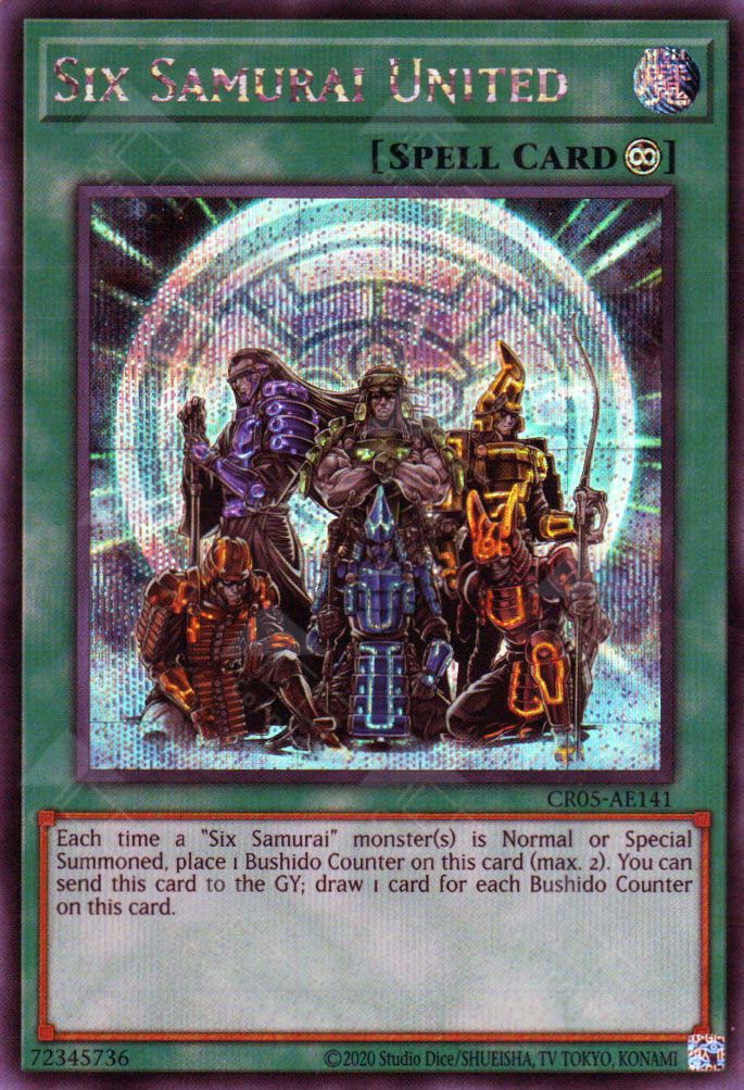 CR05-AE141 Six Samurai United (SER) CR05-AE141 Six Samurai United (SER)