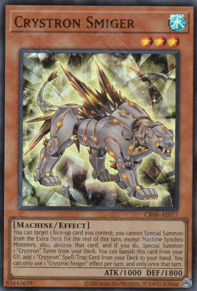 YuGiOh 2017 Mega-Tin Mega Pack Crystron Smiger Mp17-en138 YuGiOh 2017 Mega-Tin Mega Pack Crystron Smiger Mp17-en138