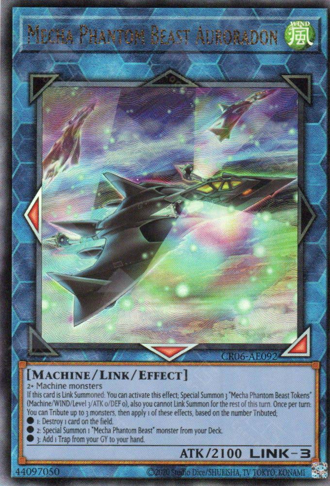 yugioh mecha phantom beast deck CR06-AE092 Auroradon (UL) – TCG Corner may be 1st or Pokémon Trading Card Game Serial:153609659 002937