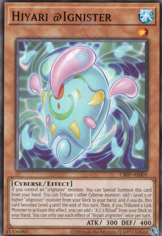 CR07-AE005 Hiyari @Ignister (N) – TCG Corner
