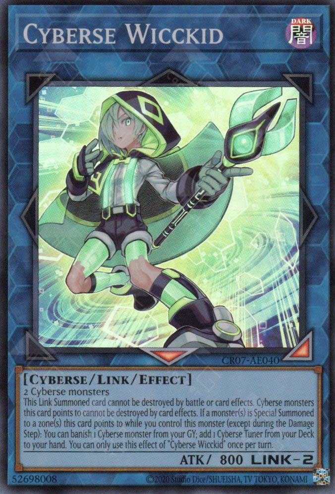 CR07-AE040 Cyberse Wicckid (SR) TCG Corner CR07-AE040 Cyberse Wicckid (SR) TCG Corner
