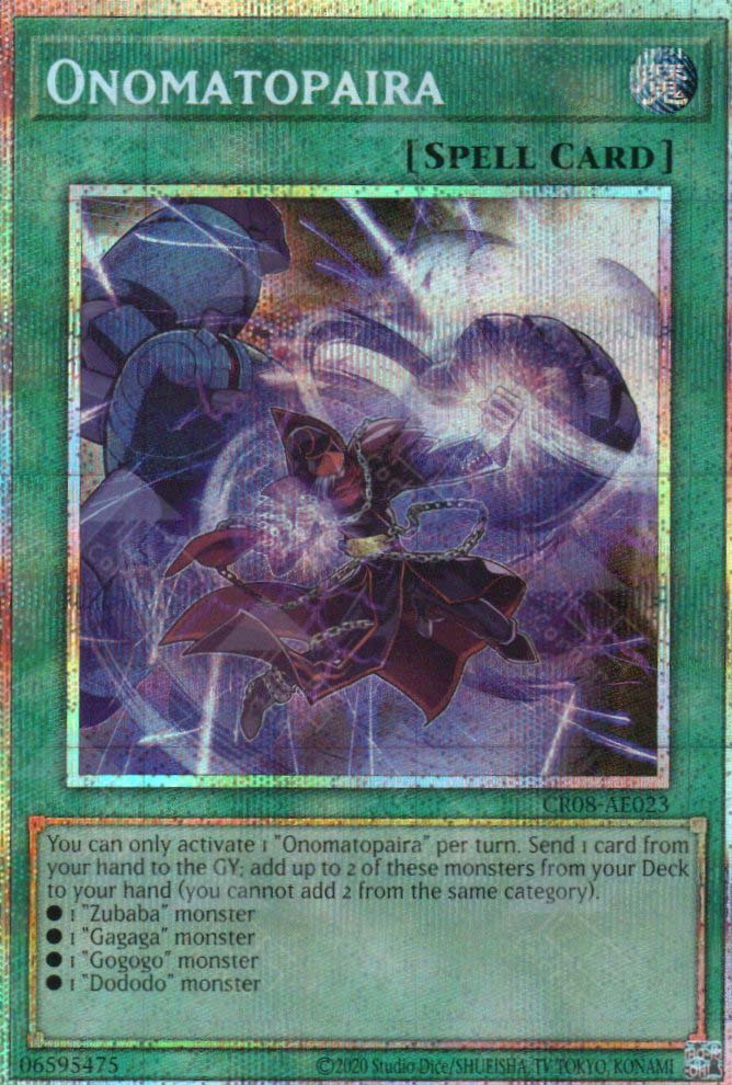 CR08-AE023 Onomatopaira (PSER) – TCG Corner