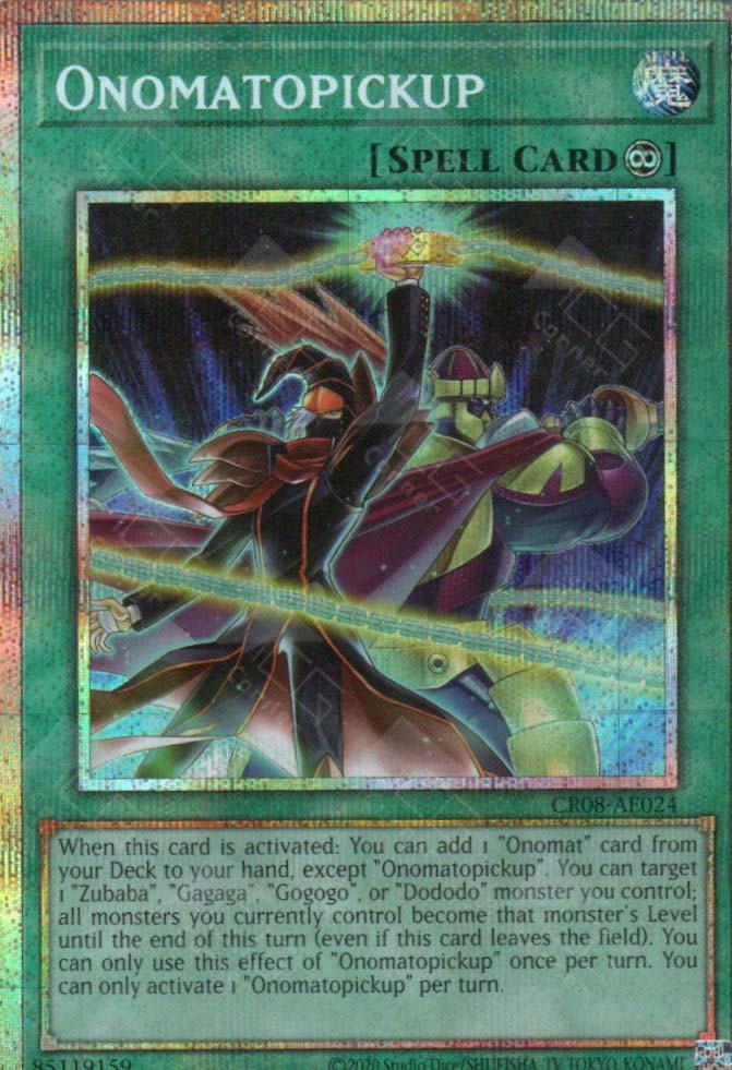 CR08-AE024 Onomatopickup (PSER) – TCG Corner