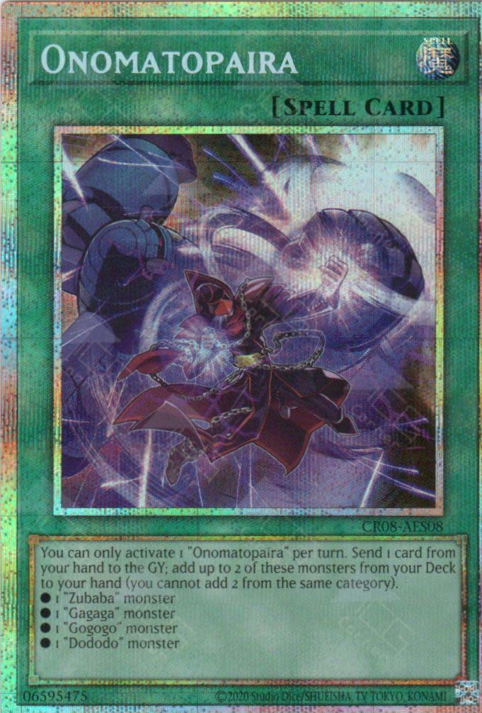 CR08-AES08 Onomatopaira (PSER) – TCG Corner