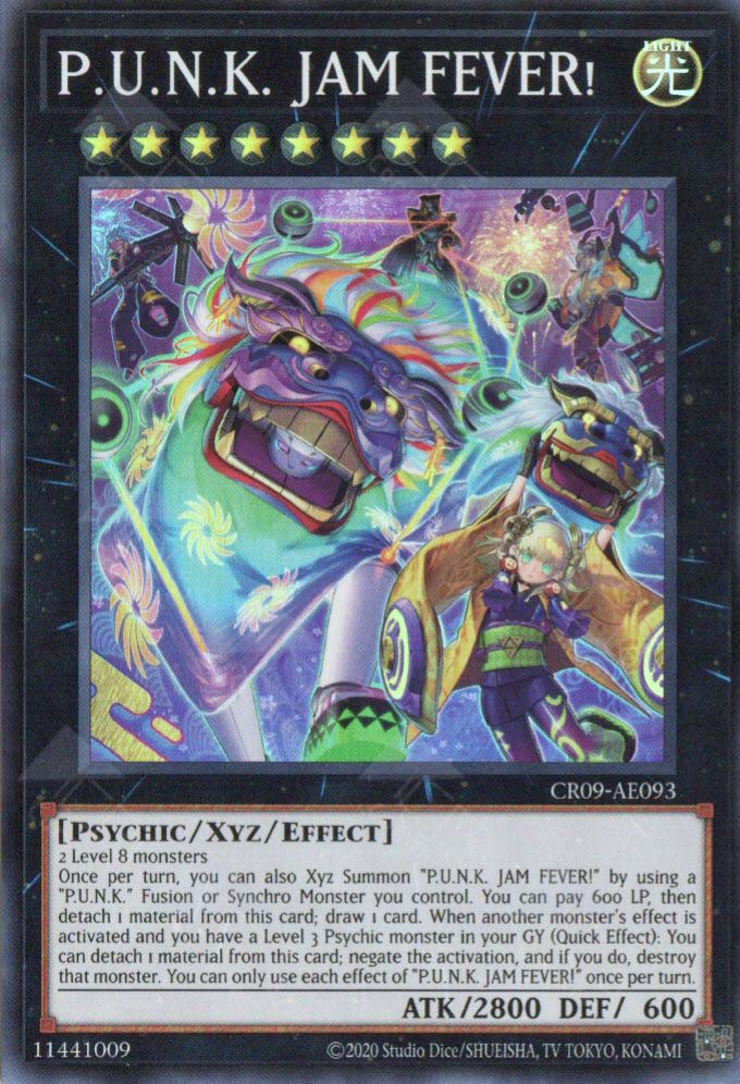 CR09-AE093 P.U.N.K. JAM FEVER! (SR) – TCG Corner