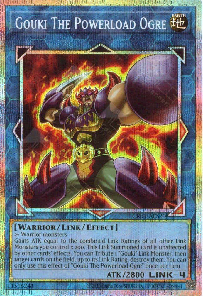 yugioh gouki deck 2020 CR09-AES20 Gouki The Powerload Ogre (PSER) – TCG Corner