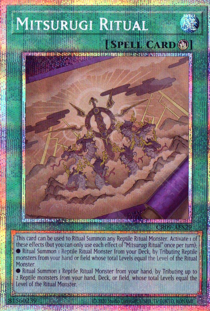 CR09-AES29 Mitsurugi Ritual (PSER) – TCG Corner
