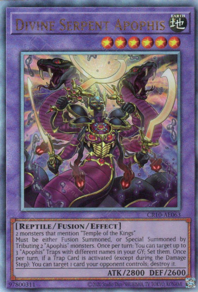 cr10 monsters CR10-AE063 Divine Serpent Apophis (UL)