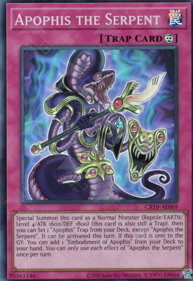 CR10-AE069 Apophis the Serpent (SR) – TCG Corner