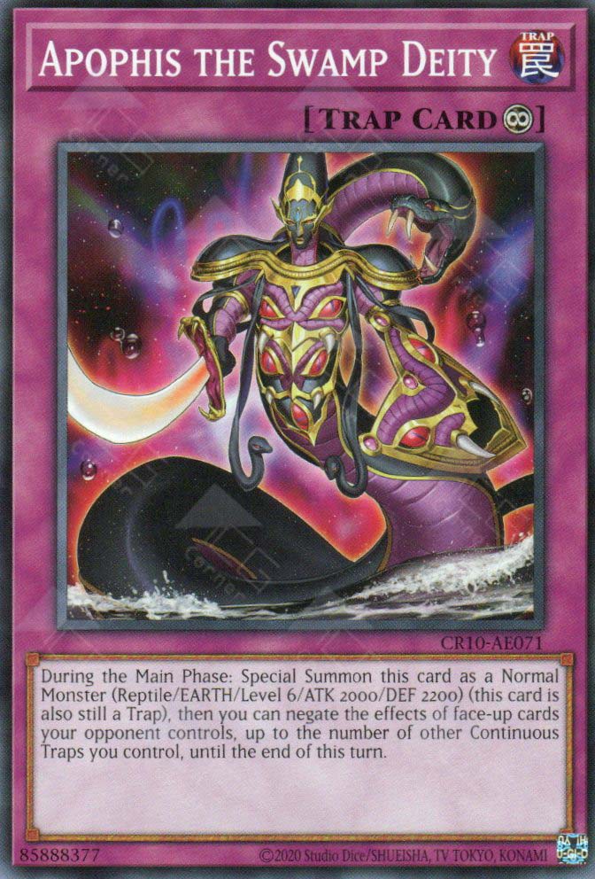 cr10 monsters CR10-AE071 Apophis the Swamp Deity (N)