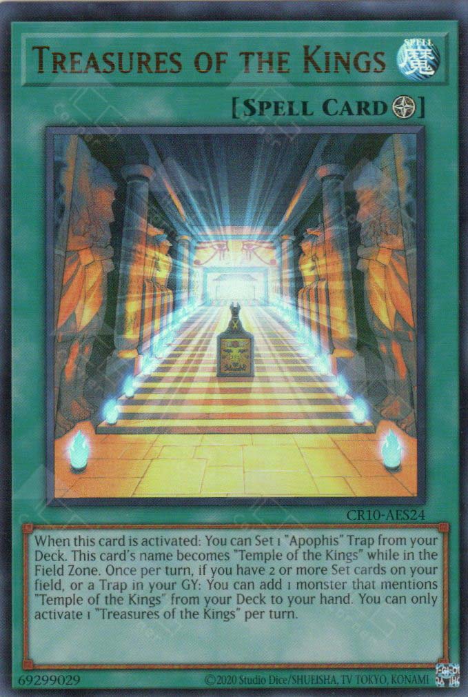 cr10 monsters CR10-AES24 Treasures of the Kings (UR)