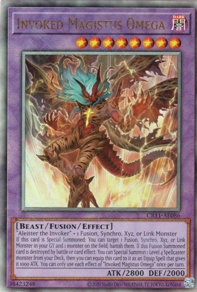 yugioh invoked deck 2020 CR11-AE086 Invoked Magistus Omega (UL) – TCG Corner