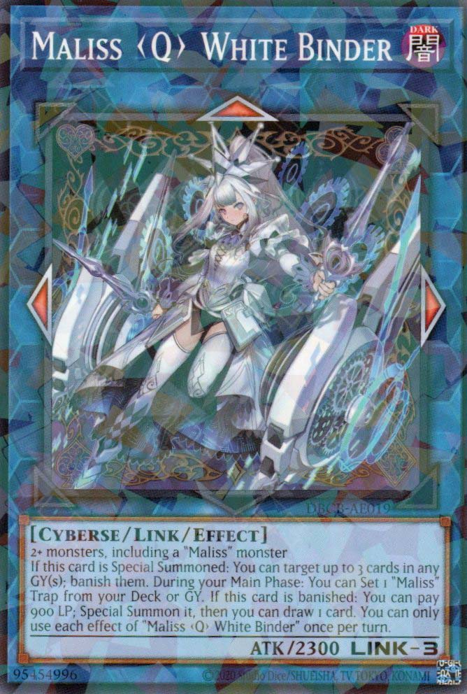 DBCB-AE019 Maliss White Binder (P-N) – TCG Corner