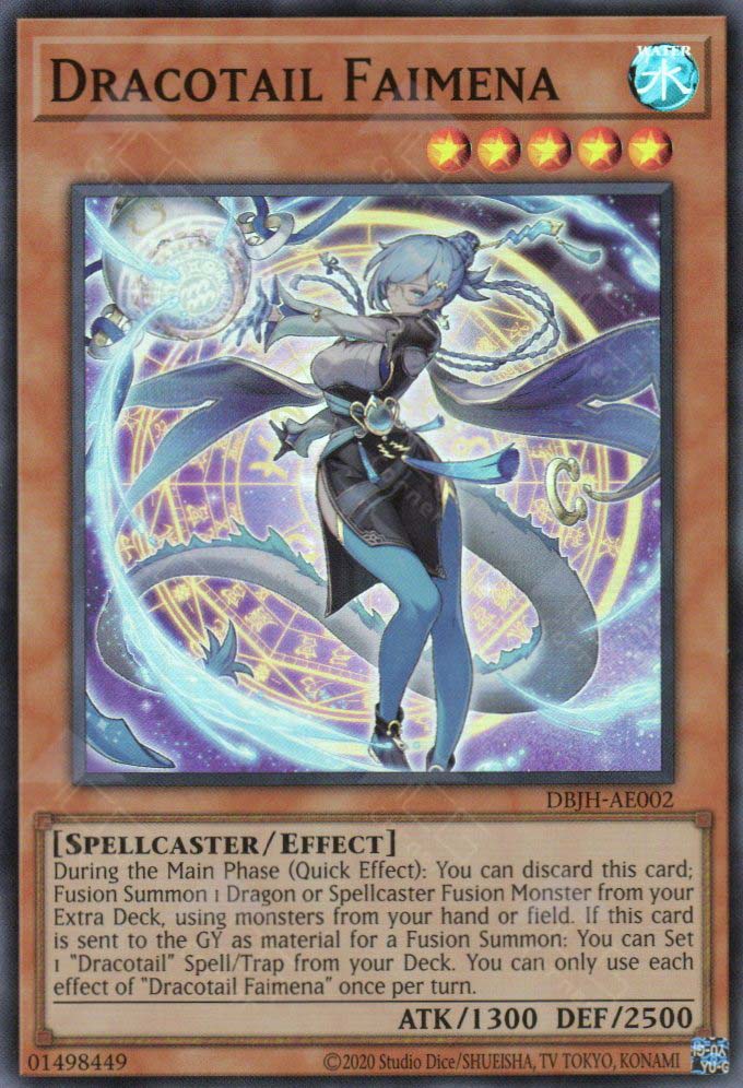 yugioh cards that discard from your deck DBJH-AE002 Dracotail Faimena (SR) – TCG Corner