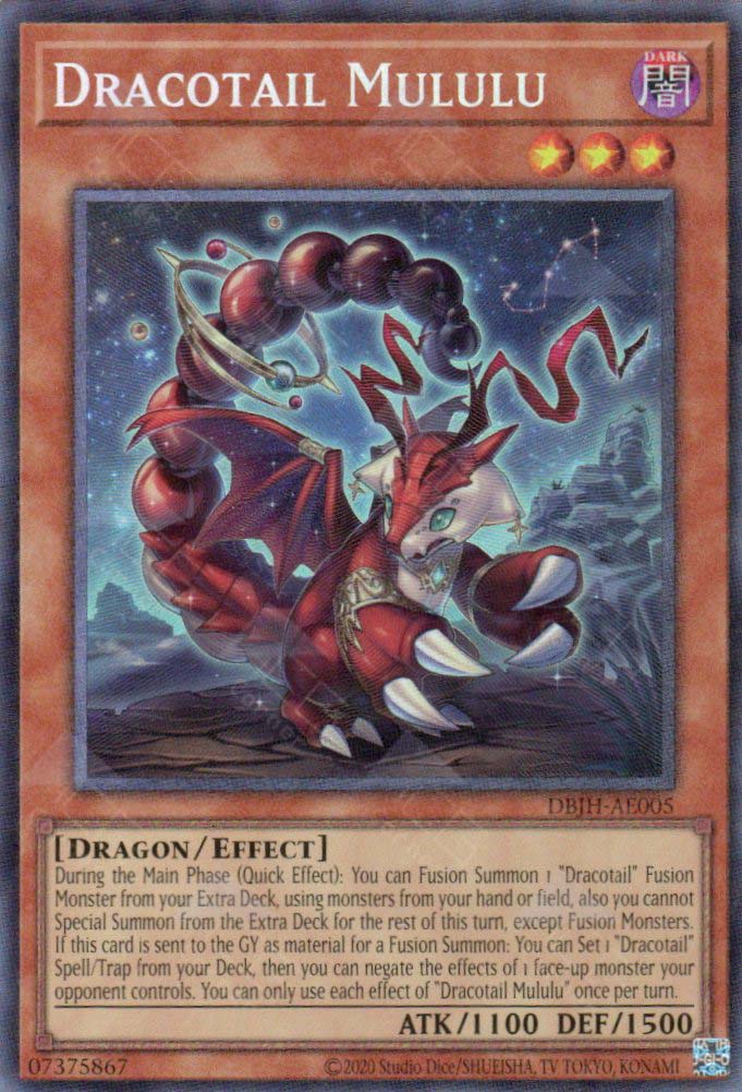 誕生日カード DBJH-AE005 Dracotail Mululu (CR) – TCG Corner