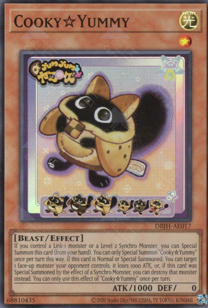 YuGiOh Trading Card Game Justice Hunters Ultra Rare CookyYummy JUSH-EN017