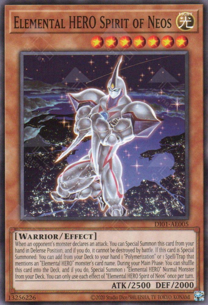DI01-AE005 Elemental HERO Spirit of Neos (N) TCG Corner DI01-AE005 Elemental HERO Spirit of Neos (N) TCG Corner