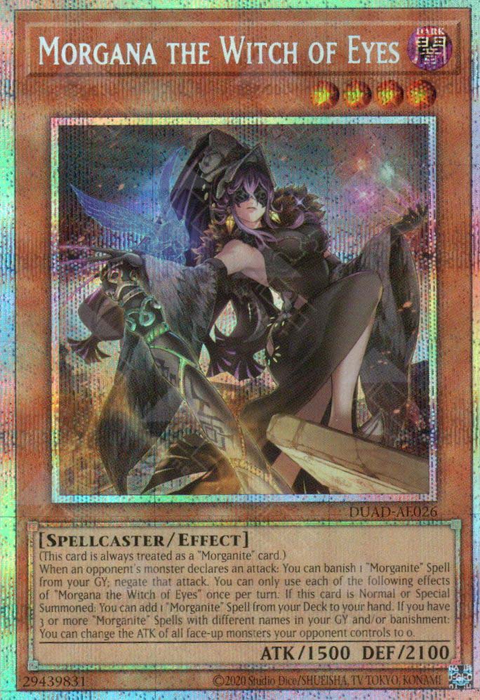 Morgana The Witch Of Eyes (Super Rare) Duelist’s Advance Inglés - Foto 9