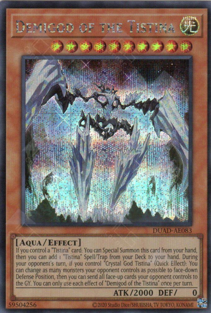 DUAD-AE083 Demigod of the Tistina (SER) – TCG Corner