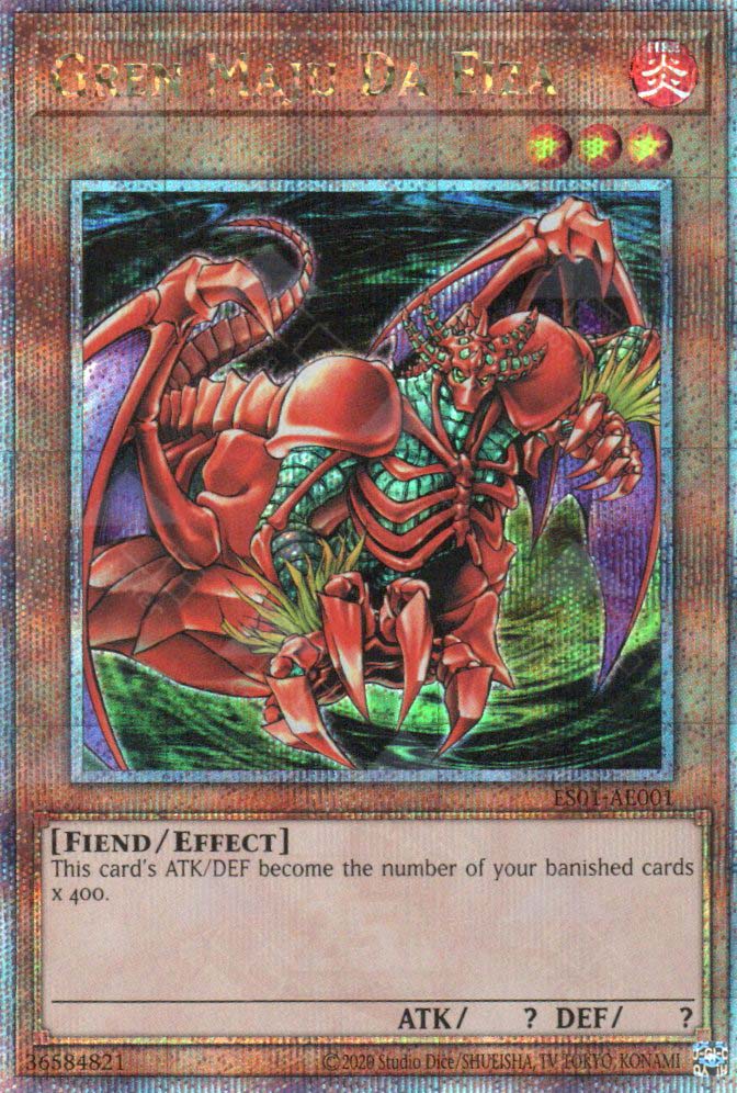 yugioh master duel gren maju deck ES01-AE001 Gren Maju Da Eiza (QCSR) – TCG Corner