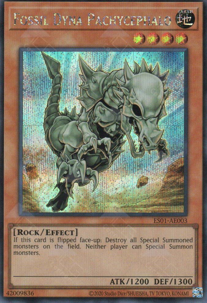 ES01-AE003 Fossil Dyna Pachycephalo (SER) – TCG Corner