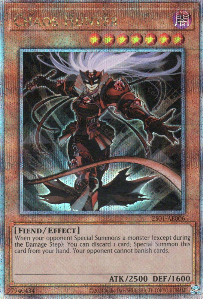 ES01-AE006 Chaos Hunter (QCSR) – TCG Corner
