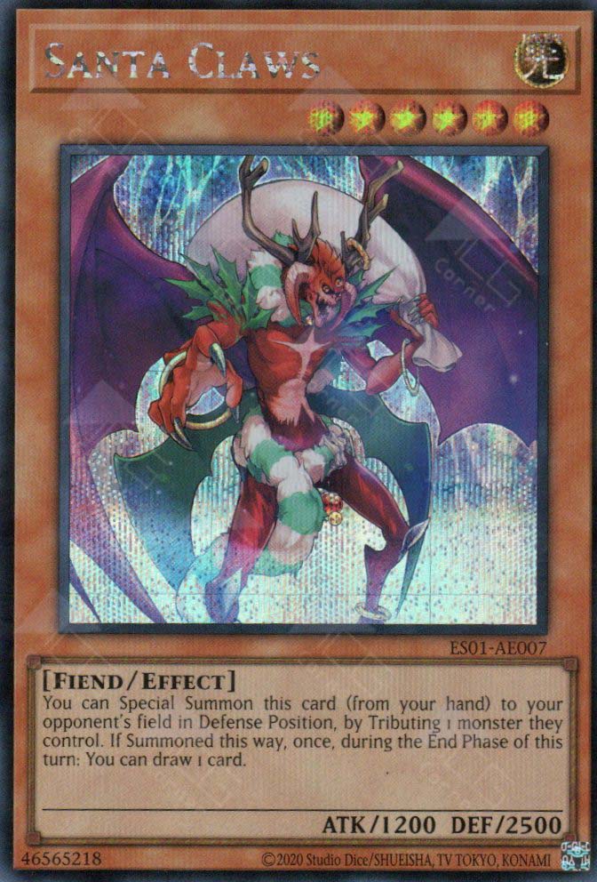 ES01-AE007 Santa Claws (SER) TCG Corner ES01-AE007 Santa Claws (SER) TCG Corner