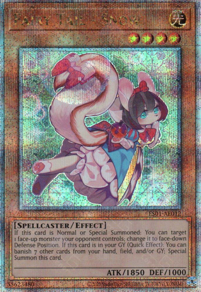 ES01-AE012 Fairy Tail - Snow (QCSR) – TCG Corner