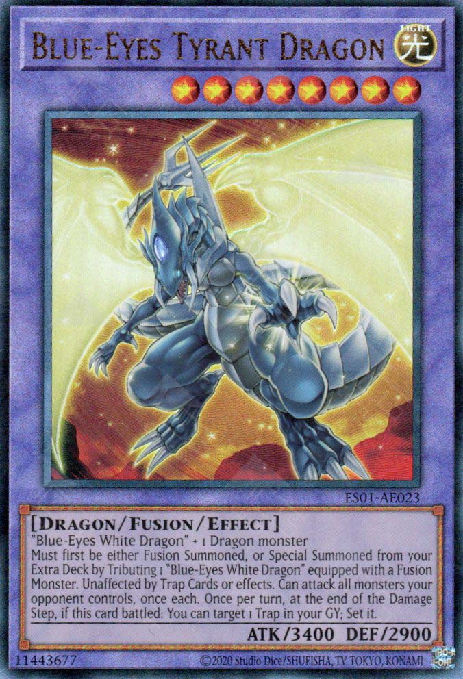 ES01-AE023 Blue-Eyes Tyrant Dragon (UL) ES01-AE023 Blue-Eyes Tyrant Dragon (UL)