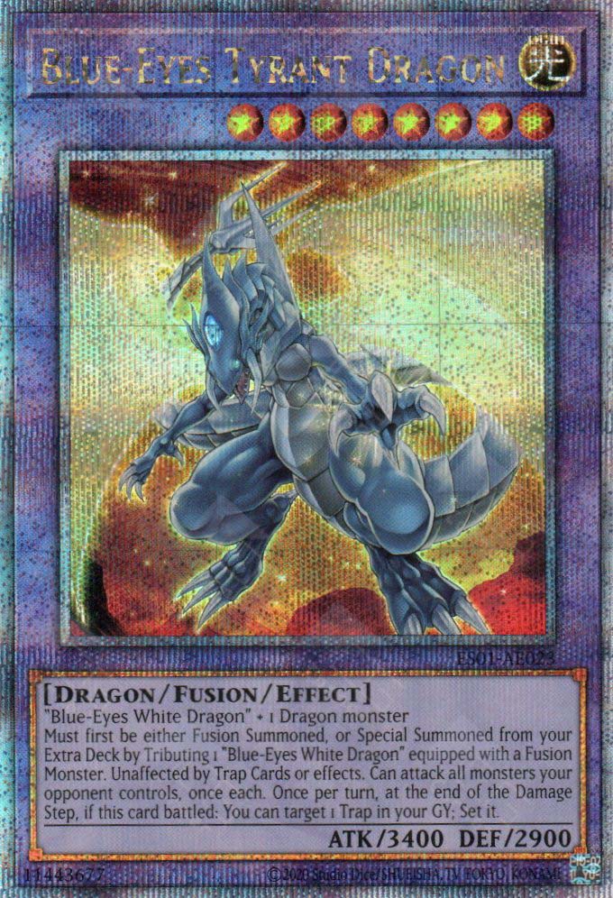 ES01-AE023 Blue-Eyes Tyrant Dragon (QCSR) – TCG Corner